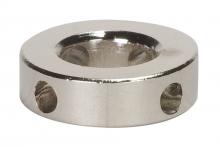 Satco 90/2533 - 3 HOLE NICKEL FINISH SHADE