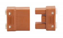 Satco 90/2536 - 2-PC ORANGE WR. SPL CONNECTOR