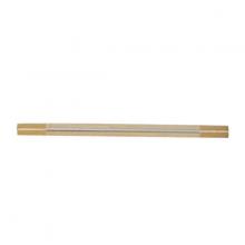 Satco 90/277 - 6" BRASS PLATED PIPE