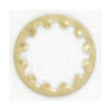 Satco 90/392 - 1/8 TOOTH WASHER BRASS PLATED