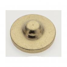 Satco 90/625 - BRASS FIN 1/8 FLAT KNOB