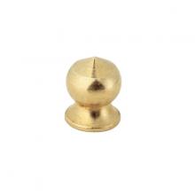 Satco 90/652 - 8/32 PEAR KNOB BRASS FINISH