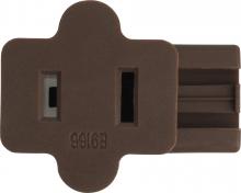 Satco 90/793 - BROWN FEMALE POL. GILBERT PLUG