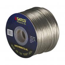 Satco 93/168 - SPOOLWIRE 18/2 SPT2 CLEAR/SILV