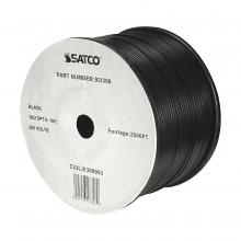 Satco 93/308 - 18/2 SPT-2 BLACK 2500 FT SPOOL