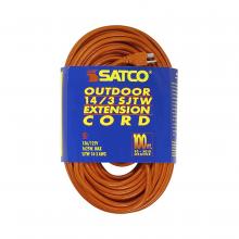 Satco 93/5010 - 100 FT 14-3 SJTW 0RANGE CORDS