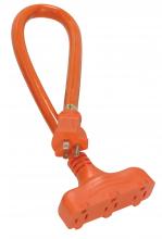 Satco 93/5030 - 2 FT 12/3 HD ORANGE OUTDOOR