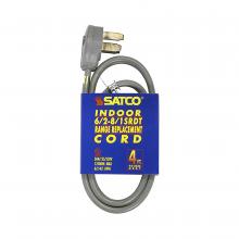 Satco 93/5036 - 4 FT 3 WIRE 6/2+8/1 SRDT GRAY