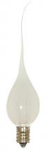 Satco S4520 - 5W SILICONE CANDLE BULB 120V