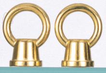 Satco S70/255 - 2 BRASS FIN FEMALE LOOPS