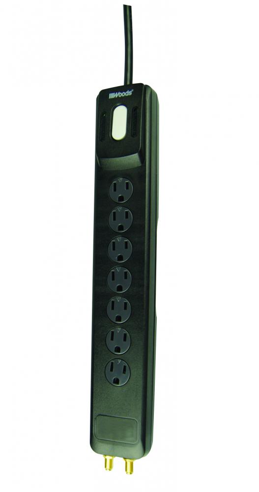 SURGE, PROTECTOR 7-OUT COAX 2480J 6&#39; RS<span class=' ItemWarning' style='display:block;'>Item is usually in stock, but we&#39;ll be in touch if there&#39;s a problem<br /></span>