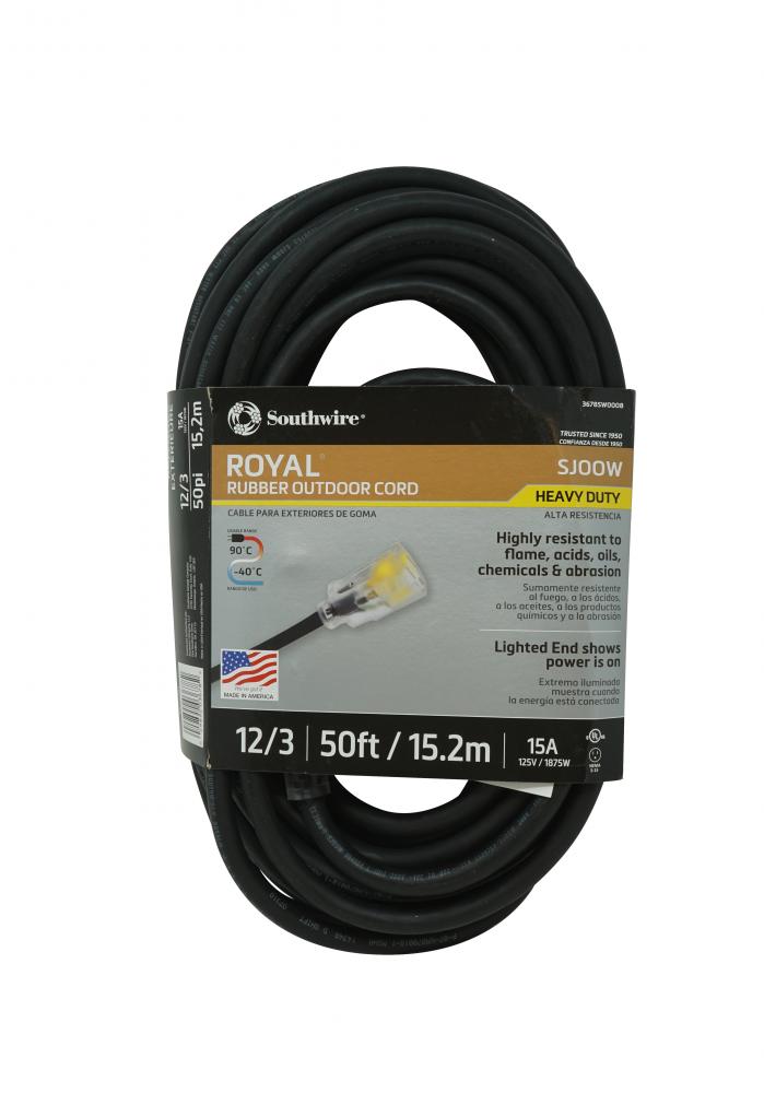 CORDSTOR, 12/3 SJTW 50&#39; BK RETRACT LE SW<span class=' ItemWarning' style='display:block;'>Item is usually in stock, but we&#39;ll be in touch if there&#39;s a problem<br /></span>