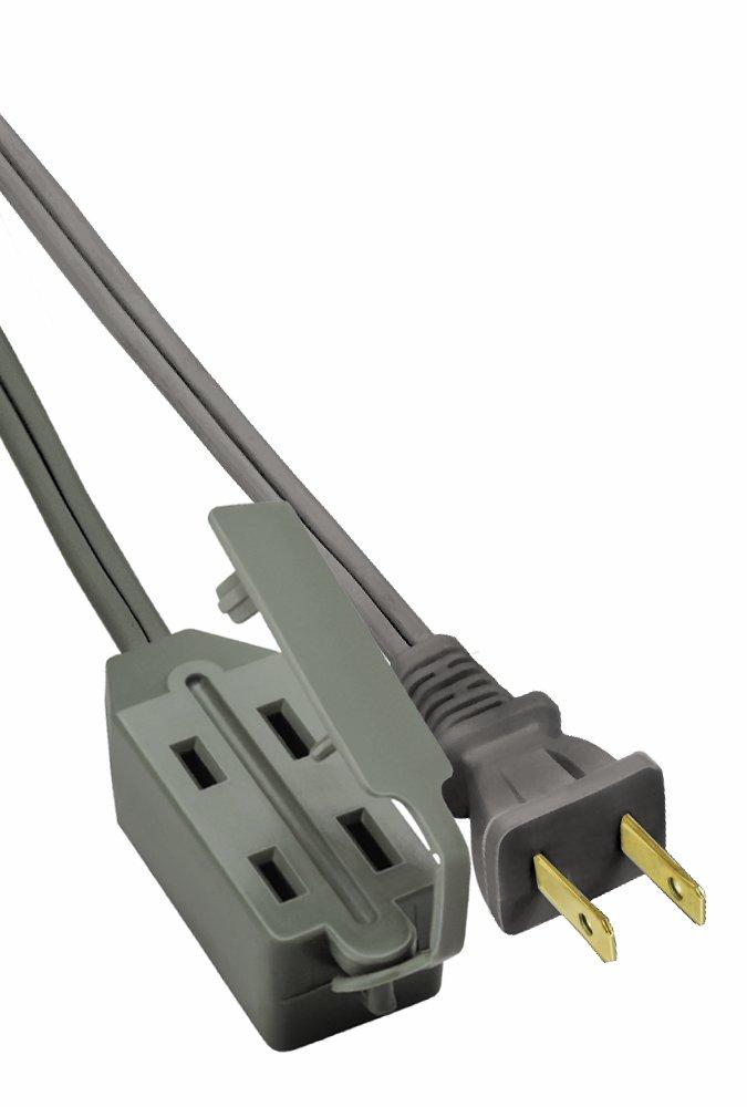 OFFICECORD, 16/2 SPT-2 10&#39; GRY 3OUTLET W<span class=' ItemWarning' style='display:block;'>Item is usually in stock, but we&#39;ll be in touch if there&#39;s a problem<br /></span>