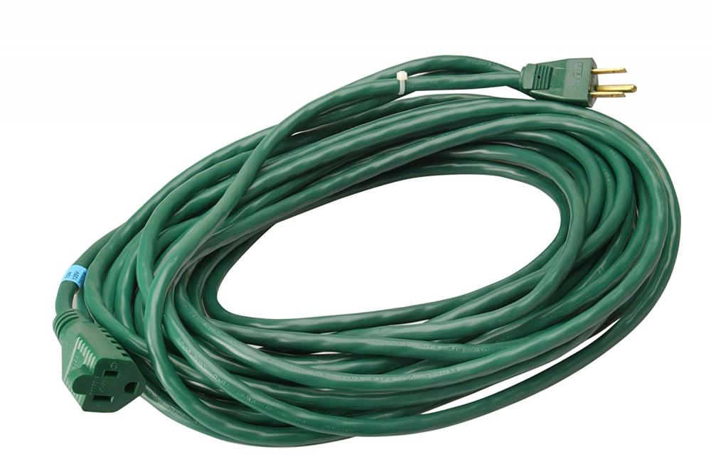 CORD, OUTDOOR  16/3 80&#39; SJTW GREEN EXT<span class=' ItemWarning' style='display:block;'>Item is usually in stock, but we&#39;ll be in touch if there&#39;s a problem<br /></span>