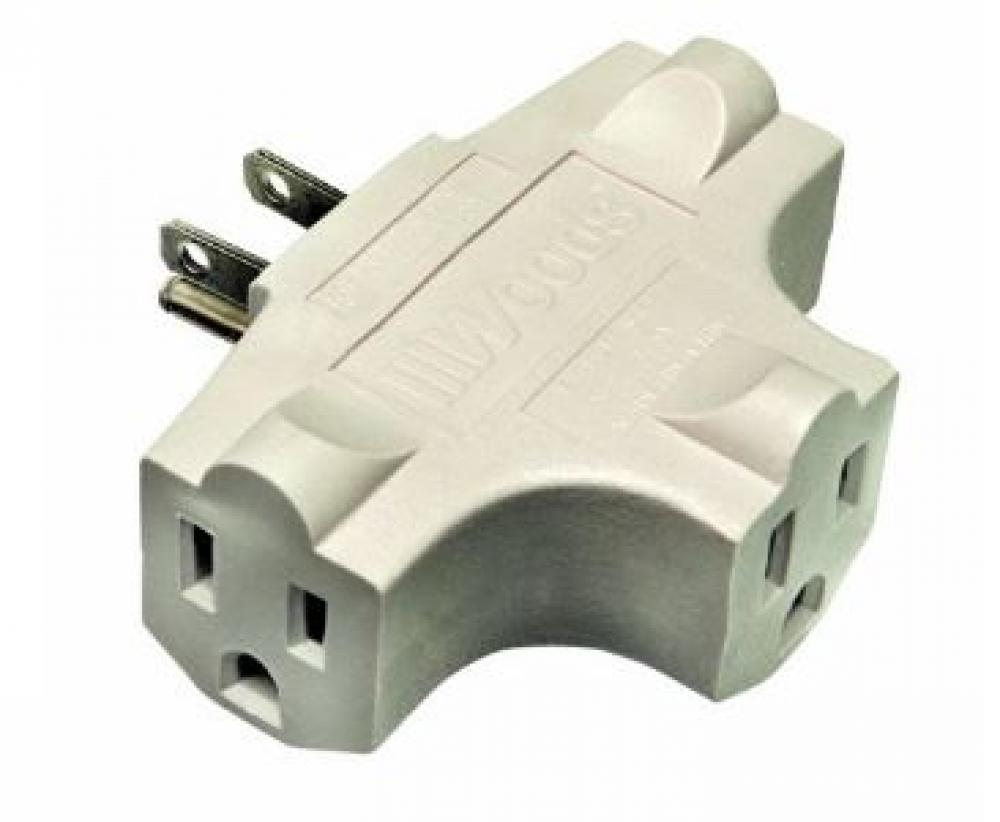 ADAPTER, 3 OUTLET BEIGE/BULK/BIN<span class=' ItemWarning' style='display:block;'>Item is usually in stock, but we&#39;ll be in touch if there&#39;s a problem<br /></span>