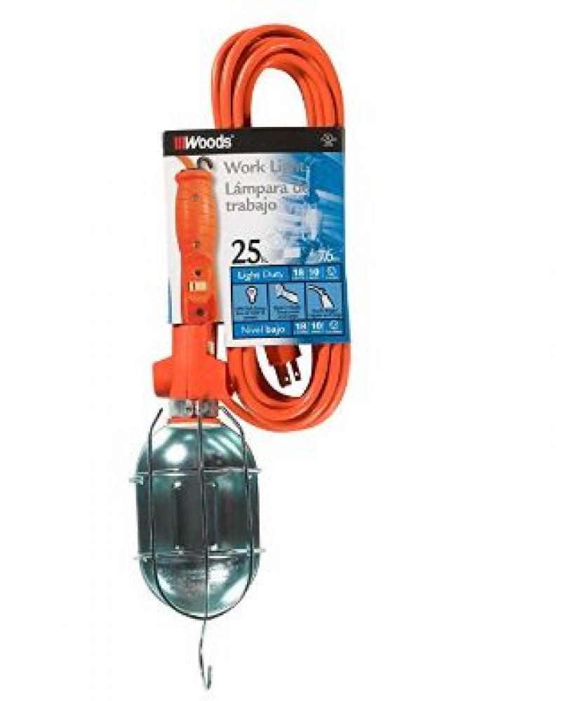 LIGHT- HANDHELD 18/3 25&#39; SJT ORANGE<span class=' ItemWarning' style='display:block;'>Item is usually in stock, but we&#39;ll be in touch if there&#39;s a problem<br /></span>