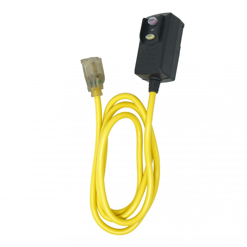 YELLOW JACKET- 14/3 6&#39; SJTW 15 AMP GFCI<span class=' ItemWarning' style='display:block;'>Item is usually in stock, but we&#39;ll be in touch if there&#39;s a problem<br /></span>