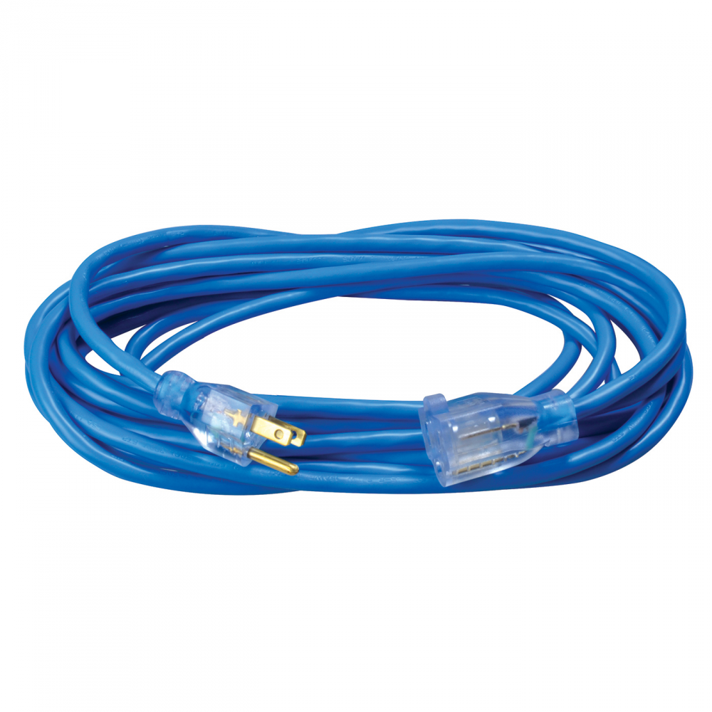 EXTCORD, 14/3 SJTW 50&#39; YLW/BLUE LOCK SW<span class=' ItemWarning' style='display:block;'>Item is usually in stock, but we&#39;ll be in touch if there&#39;s a problem<br /></span>