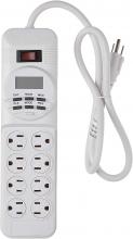 Southwire 4969090 - TIMER, INDOOR 8-OUT DIGITAL POWER STRIP