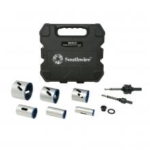 Southwire 582976 - Bi-Metal Holesaw Kit, 7-piece