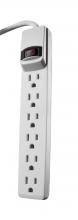 Southwire 41434 - POWERSTRIP, 6 OUTLET 6' CORD