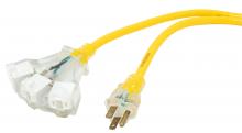 Southwire 2827 - EXTCORD, 12/3 SJTW 50' YELLOW LE TRI YJ