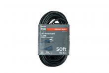 Southwire 982452 - CORD SET, 14/3 50' SJTOW BLACK