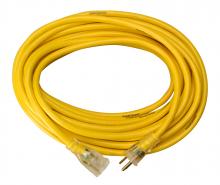 Southwire 2884 - EXTCORD, 12/3 SJTW 50' YELLOW LE YJ+