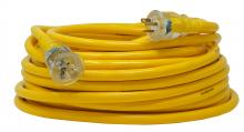 Southwire 2992 - EXTCORD, 10/3 SJTW 100' 5-20P/R YELLW YJ