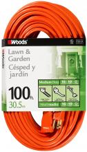 Southwire 269 - EXTCORD, 16/3 SJTW 100' ORANGE W