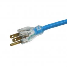 Southwire 41698806 - CORD, HV/LT 12/3 100' SJTW T-S BLUE