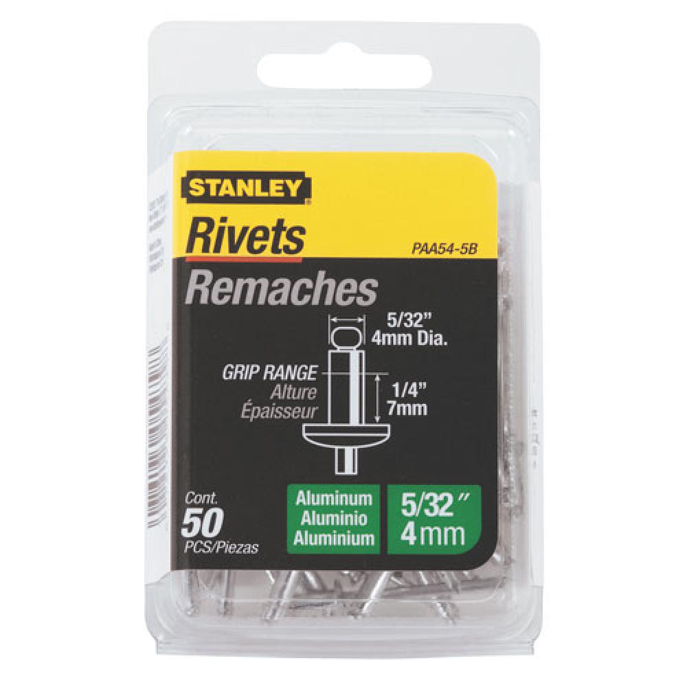 50 pk 5/32 in x 1/4 in Aluminum Grip Rivets<span class=' ItemWarning' style='display:block;'>Item is usually in stock, but we&#39;ll be in touch if there&#39;s a problem<br /></span>