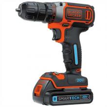 Black & Decker BDCDDBT120C - SMARTECH(TM) 20V MAX* Lithium Cordless Drill/Driver