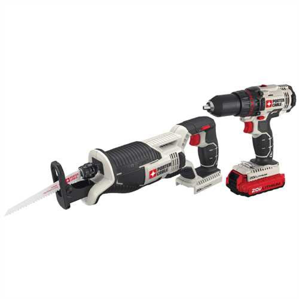 20V MAX* Cordless Drill & Reciprocating Saw Combo Kit<span class=' ItemWarning' style='display:block;'>Item is usually in stock, but we&#39;ll be in touch if there&#39;s a problem<br /></span>