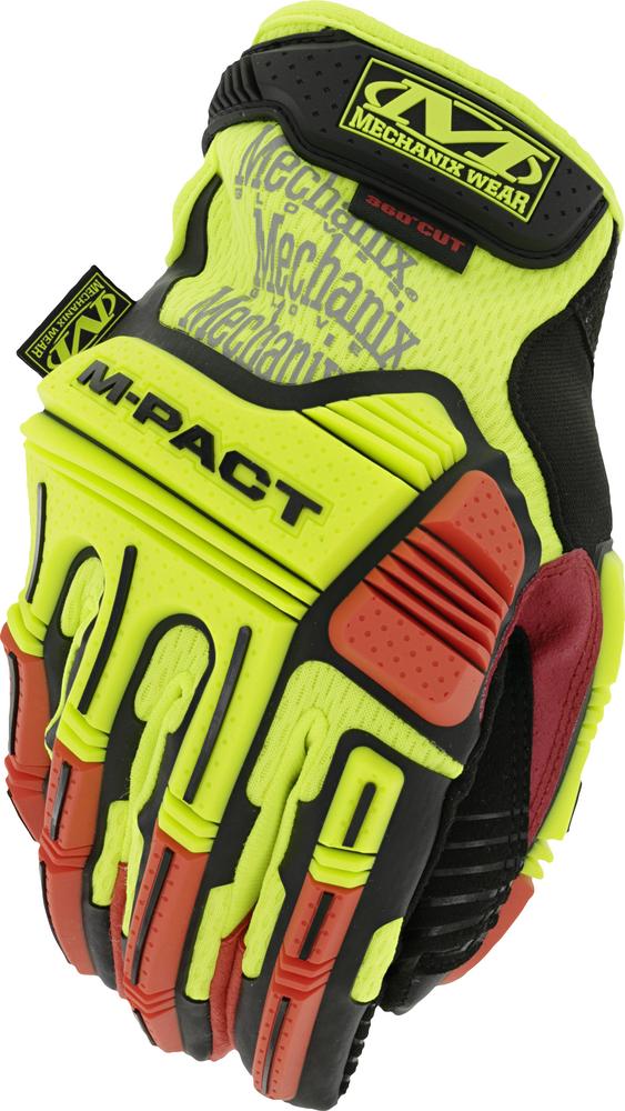 Mechanix Wear Hi-Viz M-Pact® D4-360 Gloves (Medium, Fluorescent Yellow)<span class=' ItemWarning' style='display:block;'>Item is usually in stock, but we&#39;ll be in touch if there&#39;s a problem<br /></span>