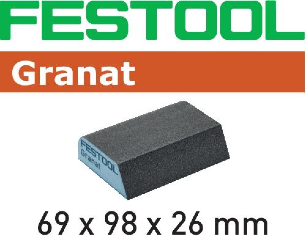 Abrasive sponge 69x98x26 120 CO GR/6 Granat<span class=' ItemWarning' style='display:block;'>Item is usually in stock, but we&#39;ll be in touch if there&#39;s a problem<br /></span>