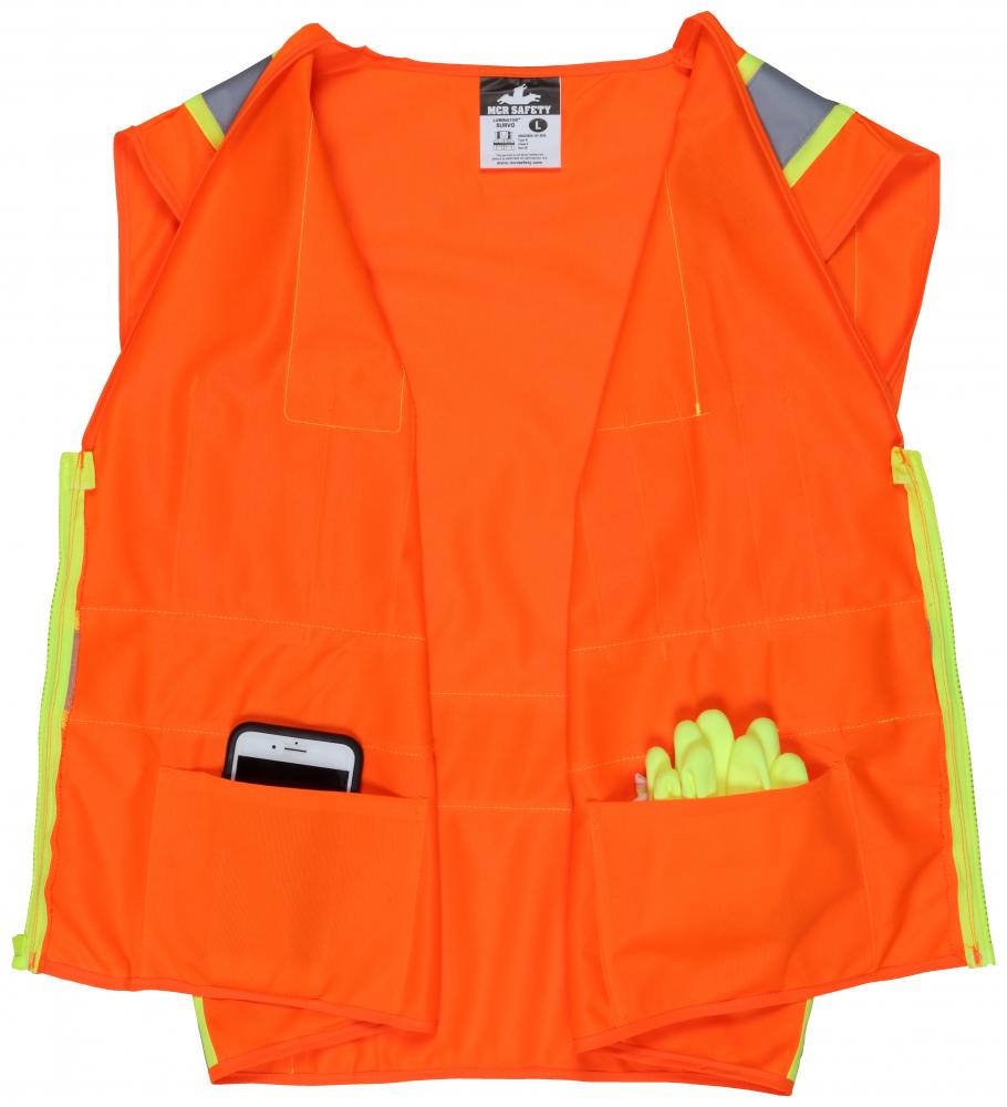 Class 2, Orange Vest, 2&#34; Silver/3&#34;Lime<span class=' ItemWarning' style='display:block;'>Item is usually in stock, but we&#39;ll be in touch if there&#39;s a problem<br /></span>