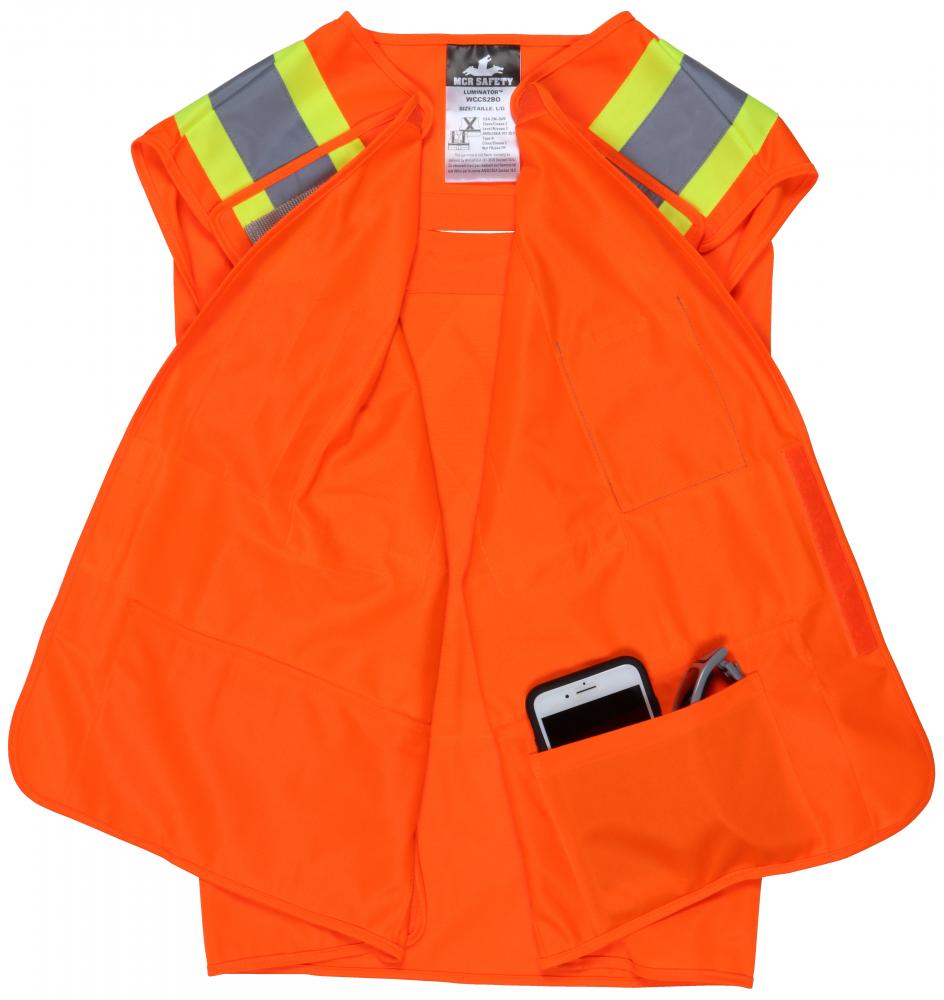 CSA Brkway Vest, 4&#34; Lim/Sil Tpe X4<span class=' ItemWarning' style='display:block;'>Item is usually in stock, but we&#39;ll be in touch if there&#39;s a problem<br /></span>