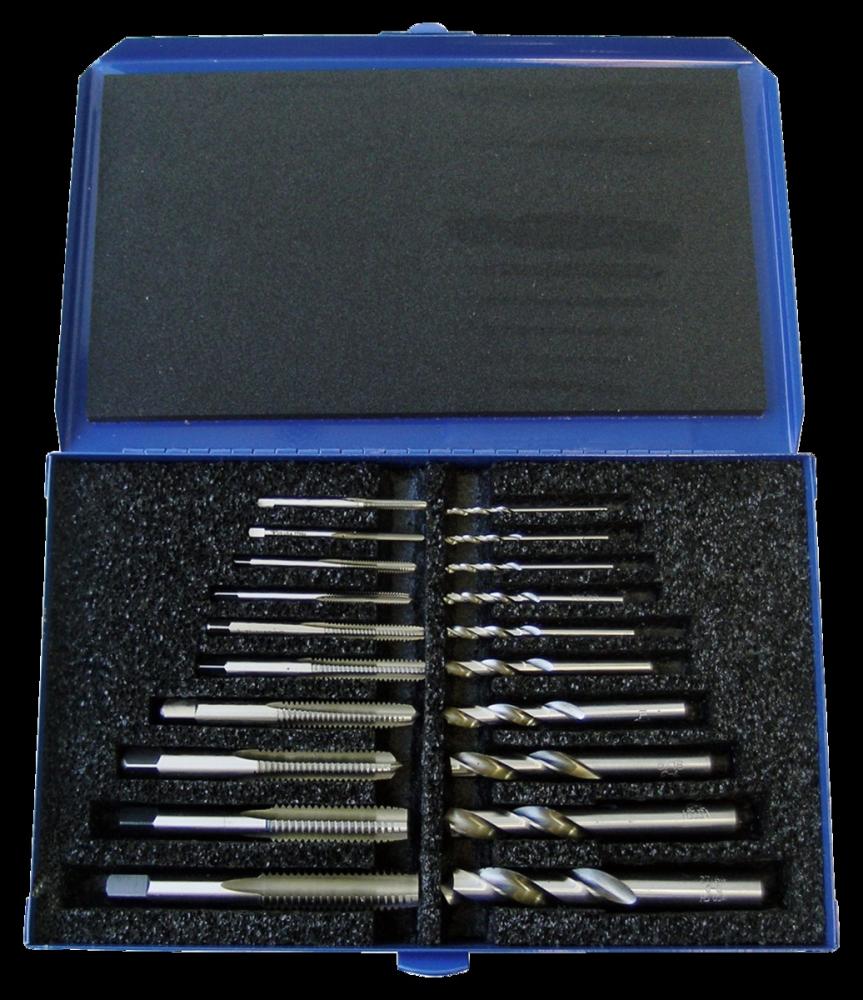 Screw Machine Drill and Plug Hand Tap Set<span class=' ItemWarning' style='display:block;'>Item is usually in stock, but we&#39;ll be in touch if there&#39;s a problem<br /></span>