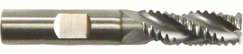 Multi-Flute Square End High-Performance Roughing End Mill<span class=' ItemWarning' style='display:block;'>Item is usually in stock, but we&#39;ll be in touch if there&#39;s a problem<br /></span>