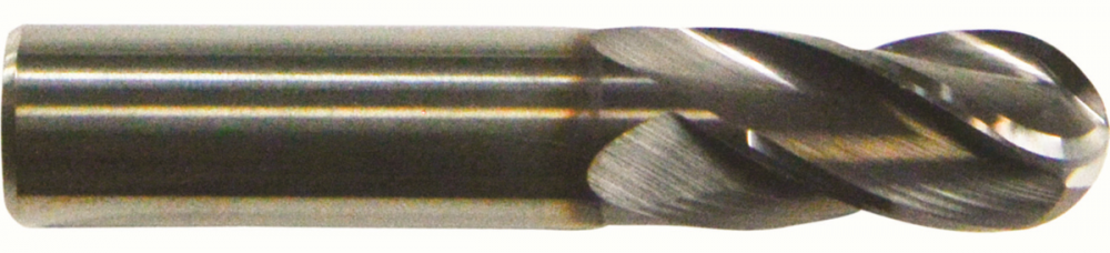 4-Flute Ball Nose Single End General Purpose End Mill<span class=' ItemWarning' style='display:block;'>Item is usually in stock, but we&#39;ll be in touch if there&#39;s a problem<br /></span>