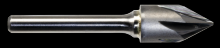 Cleveland C46378 - Carbide Six-Flute Countersink