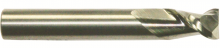 Cleveland C60481 - 2-Flute Square End High-Performance End Mill for Aluminum