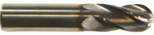 Cleveland C83516 - 4-Flute Ball Nose Single End General Purpose End Mill