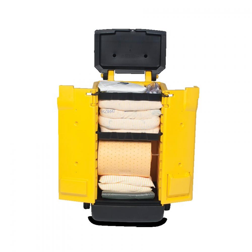 SPILL KIT. HAZ-MAT. 67L CAP. SMART CART<span class=' ItemWarning' style='display:block;'>Item is usually in stock, but we&#39;ll be in touch if there&#39;s a problem<br /></span>