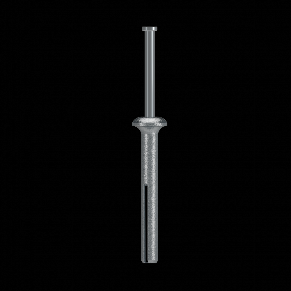 Zinc Nailon™ 1/4 in. x 2 in. Pin-Drive Anchor (100-Qty)<span class=' ItemWarning' style='display:block;'>Item is usually in stock, but we&#39;ll be in touch if there&#39;s a problem<br /></span>