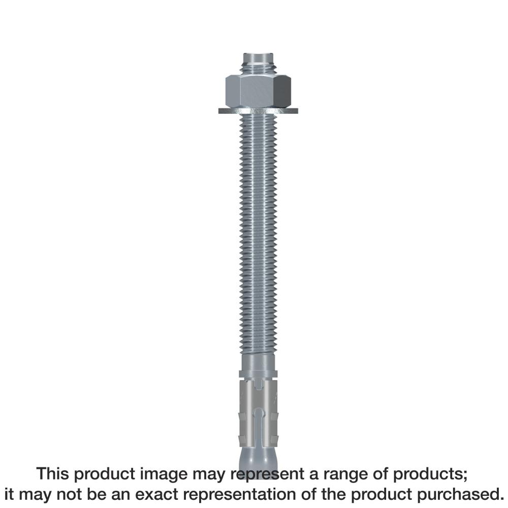 Strong-Bolt® 2 - 1/2 in. x 4-3/4 in. Wedge Anchor (25-Qty)<span class=' ItemWarning' style='display:block;'>Item is usually in stock, but we&#39;ll be in touch if there&#39;s a problem<br /></span>