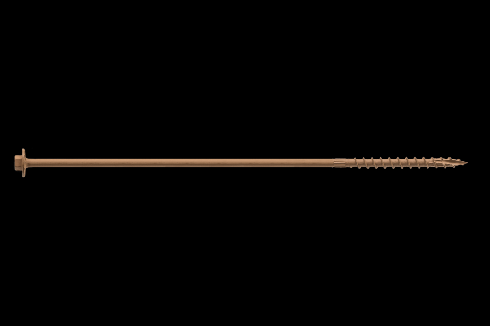 Strong-Drive® SDWH™ TIMBER-HEX Screw - 0.195 in. x 10 in. 5/16 Hex, DB Coating (50-Qty)<span class=' ItemWarning' style='display:block;'>Item is usually in stock, but we&#39;ll be in touch if there&#39;s a problem<br /></span>