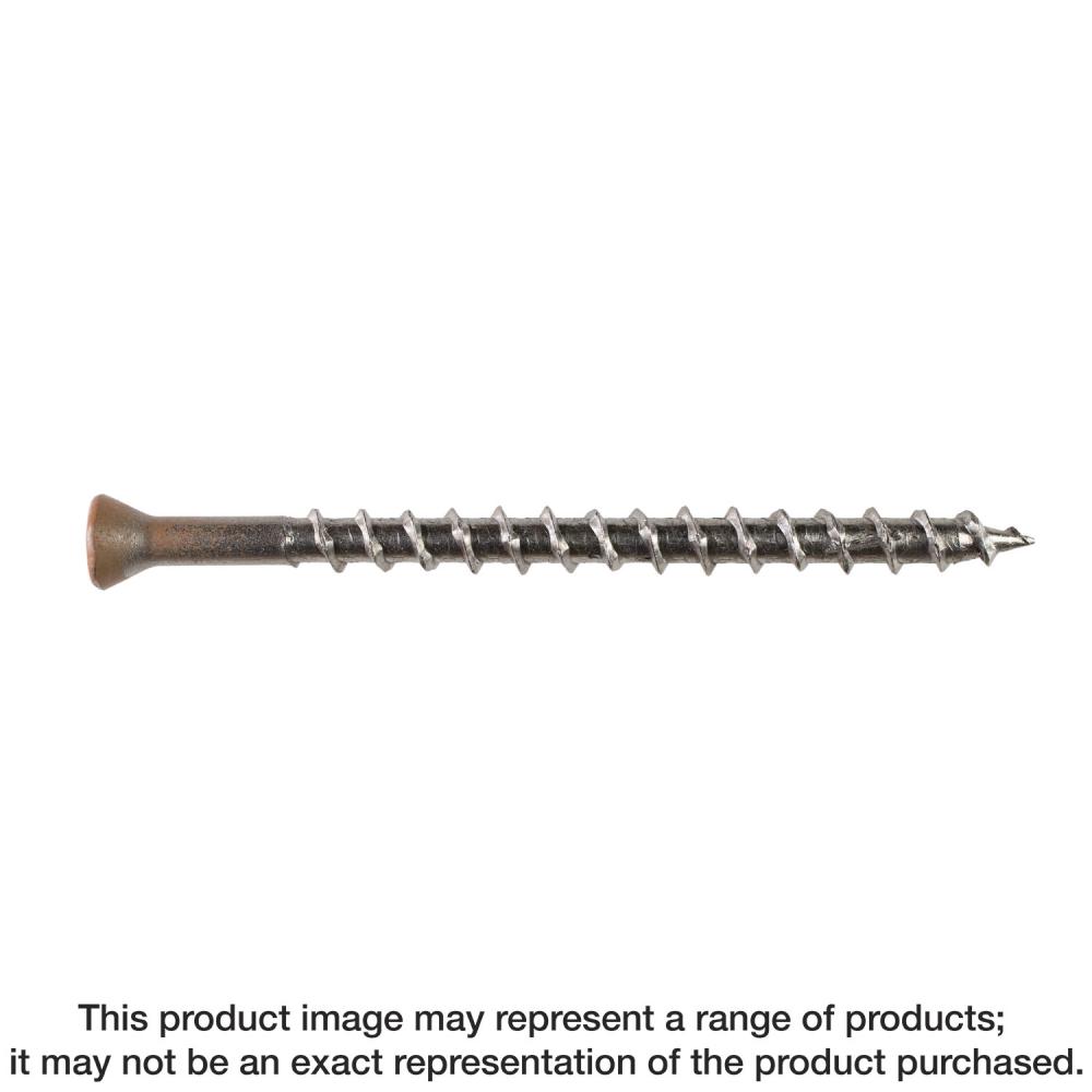 Deck-Drive™ DWP WOOD SS Screw - #10 x 3 in. T-25, Trim Head, Type 305, Tan 03 (350-Qty)<span class=' ItemWarning' style='display:block;'>Item is usually in stock, but we&#39;ll be in touch if there&#39;s a problem<br /></span>