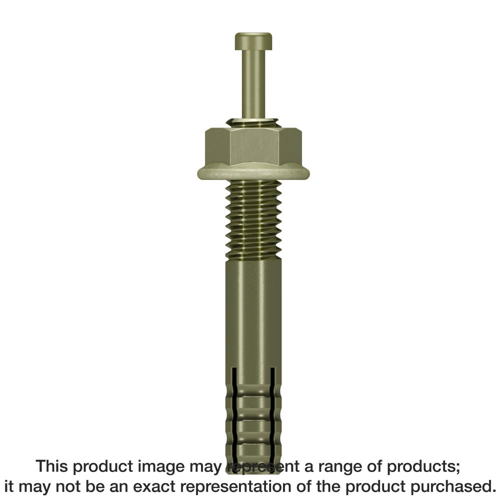 Easy-Set 1/2 in. x 4-3/4 in. Pin-Drive Expansion Anchor (25-Qty)<span class=' ItemWarning' style='display:block;'>Item is usually in stock, but we&#39;ll be in touch if there&#39;s a problem<br /></span>